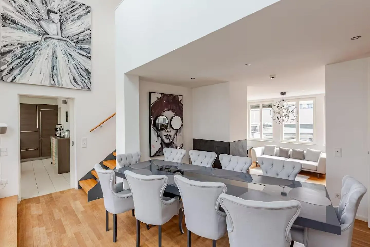 10-12 Personen - Luxus Penthouse Leipzig Zentrum - Thomaskirche